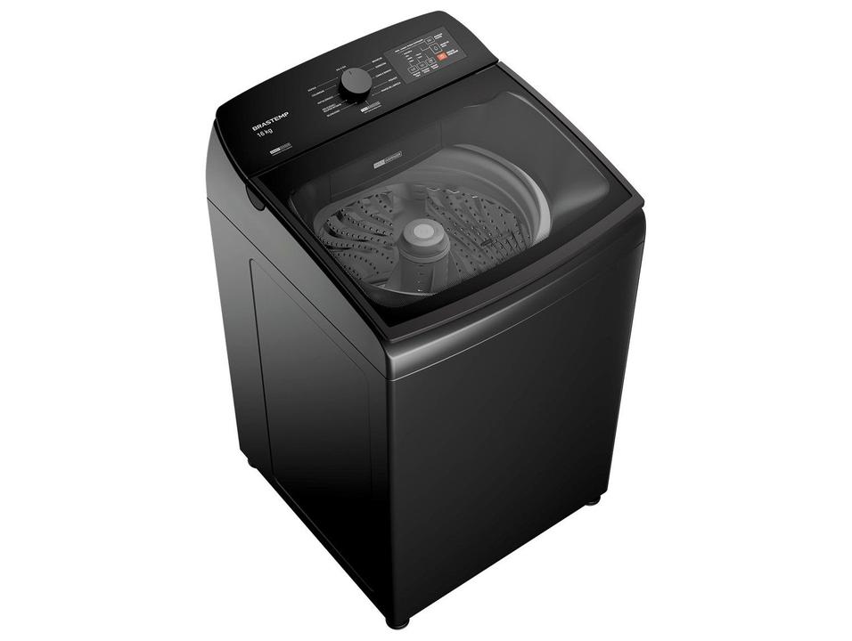 Lavadora de Roupas Brastemp 16kg Cesto Inox 4 Programas de Lavagem Cinza BWF16A9 - 8
