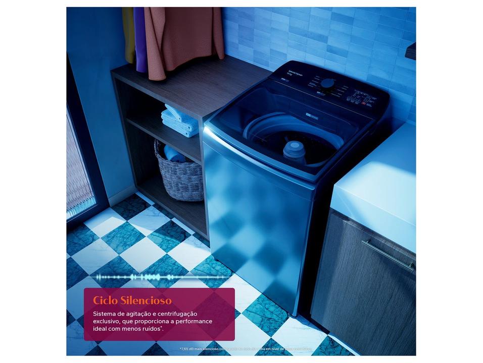 Lavadora de Roupas Brastemp 16kg Cesto Inox 4 Programas de Lavagem Cinza BWF16A9 - 4