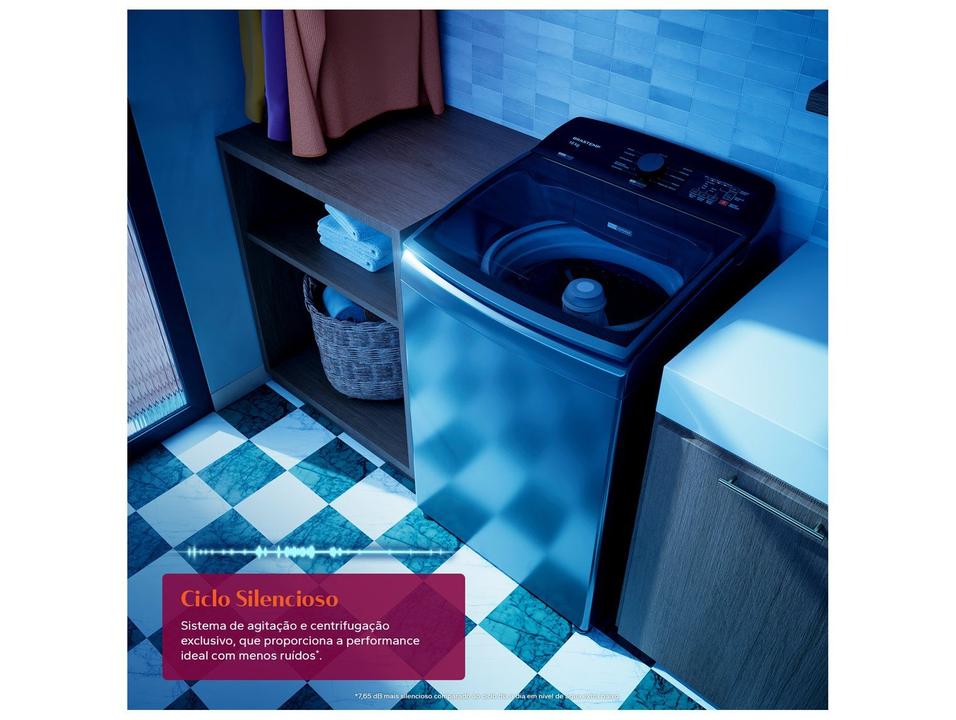 Lavadora de Roupas Brastemp 16kg Cesto Inox 4 Programas de Lavagem Cinza BWF16A9 - 3