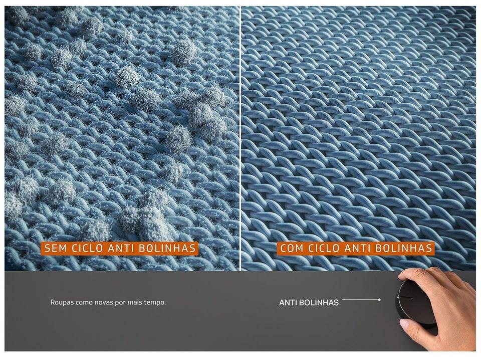 Lavadora de Roupas Brastemp 17kg Cesto Inox 12 Programas de Lavagem Branca BWK17 - 10