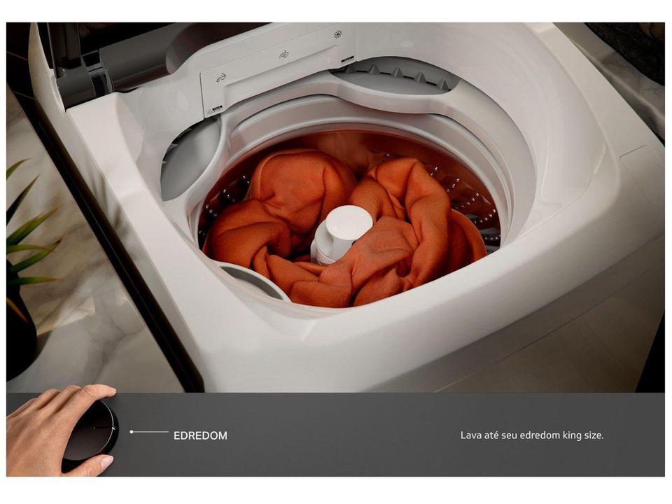 Lavadora de Roupas Brastemp 17kg Cesto Inox 12 Programas de Lavagem Branca BWK17 - 11