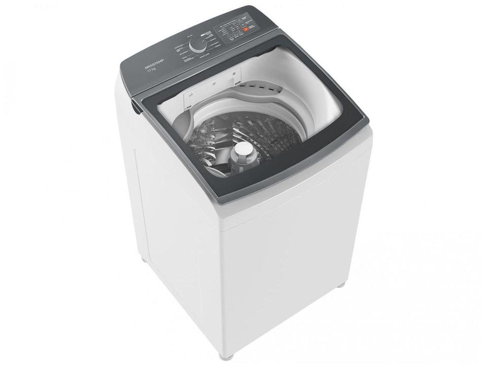 Lavadora de Roupas Brastemp 17kg Cesto Inox 12 Programas de Lavagem Branca BWK17 - 3