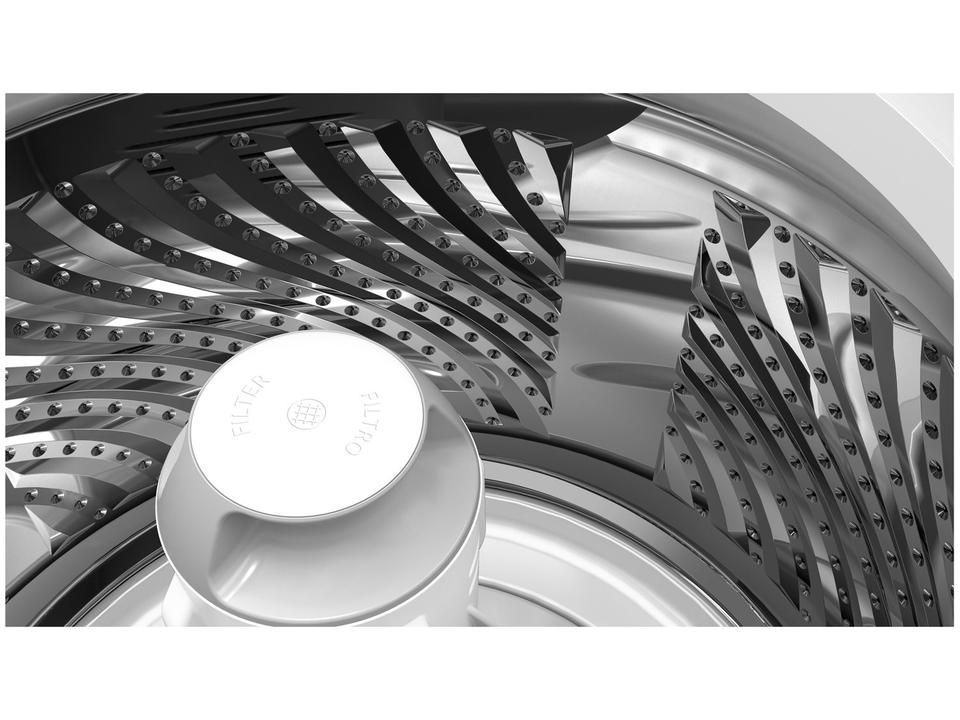 Lavadora de Roupas Brastemp 18kg Cesto Inox 12 Programas de Lavagem Branca BWF18AB - 8