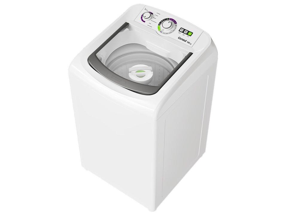 Lavadora de Roupas Consul 10kg 16 Programas de Lavagem Branca CWB10BB - 10