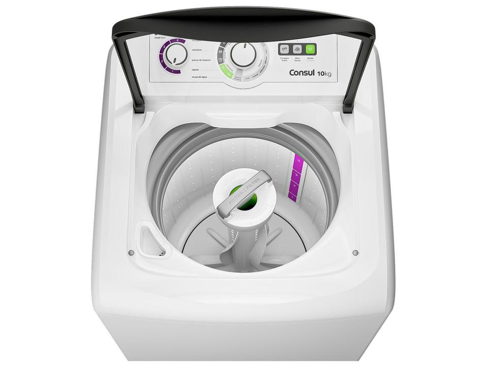 Lavadora de Roupas Consul 10kg 16 Programas de Lavagem Branca CWB10BB - 13