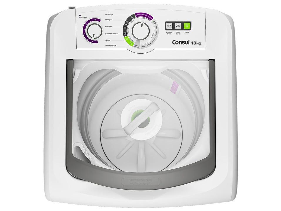 Lavadora de Roupas Consul 10kg 16 Programas de Lavagem Branca CWB10BB - 12