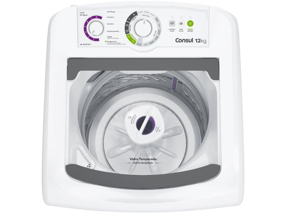 Lavadora de Roupas Consul 12kg 16 Programas de Lavagem Branca CWH12 - 6