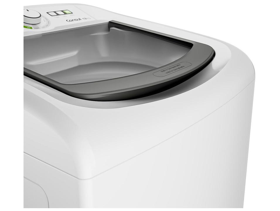 Lavadora de Roupas Consul 13kg Cesto Inox 16 Programas de Lavagem Branca CWH13AB - 13