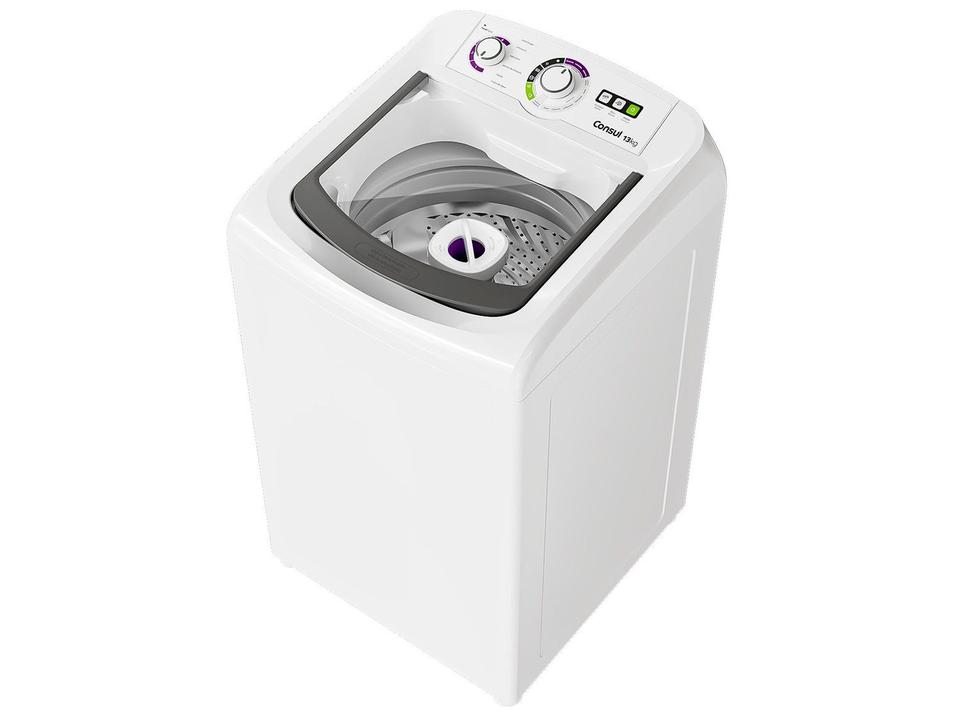 Lavadora de Roupas Consul 13kg Cesto Inox 16 Programas de Lavagem Branca CWH13AB - 8