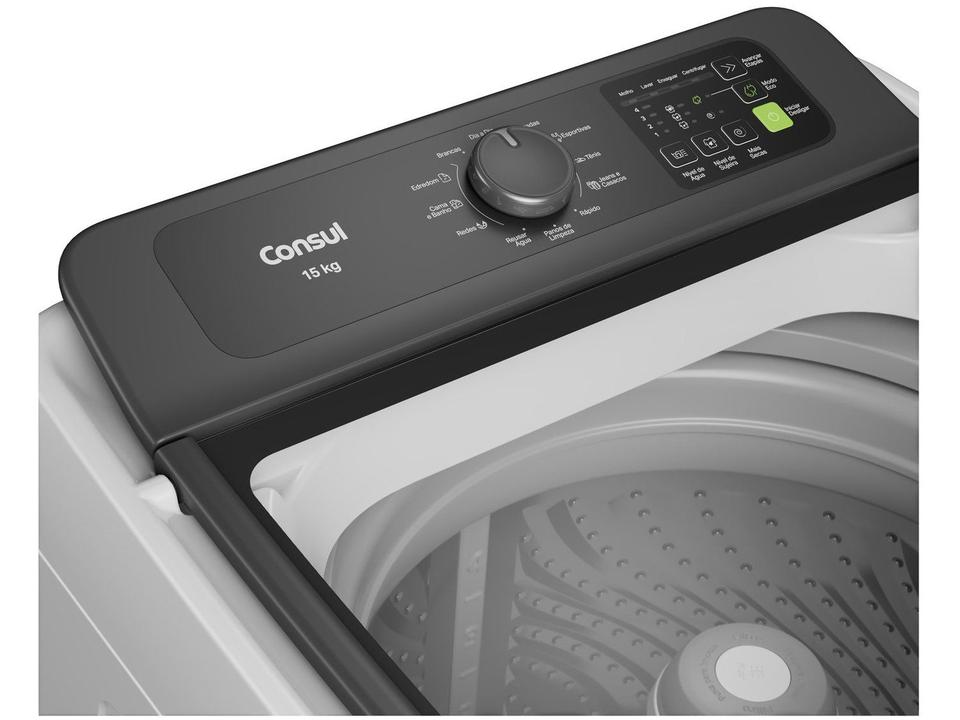 Lavadora de Roupas Consul 15kg Cesto Inox - 13
