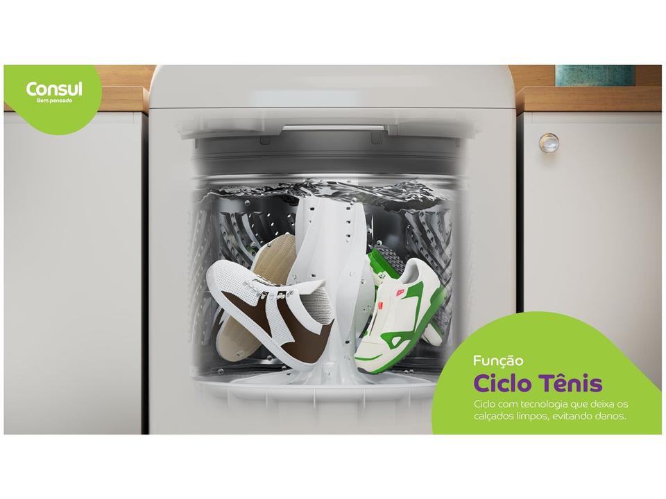 Lavadora de Roupas Consul 15kg Cesto Inox - 3