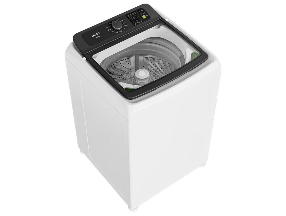 Lavadora de Roupas Consul 16kg Cesto Inox 12 programas Branco CWN16AB - 12