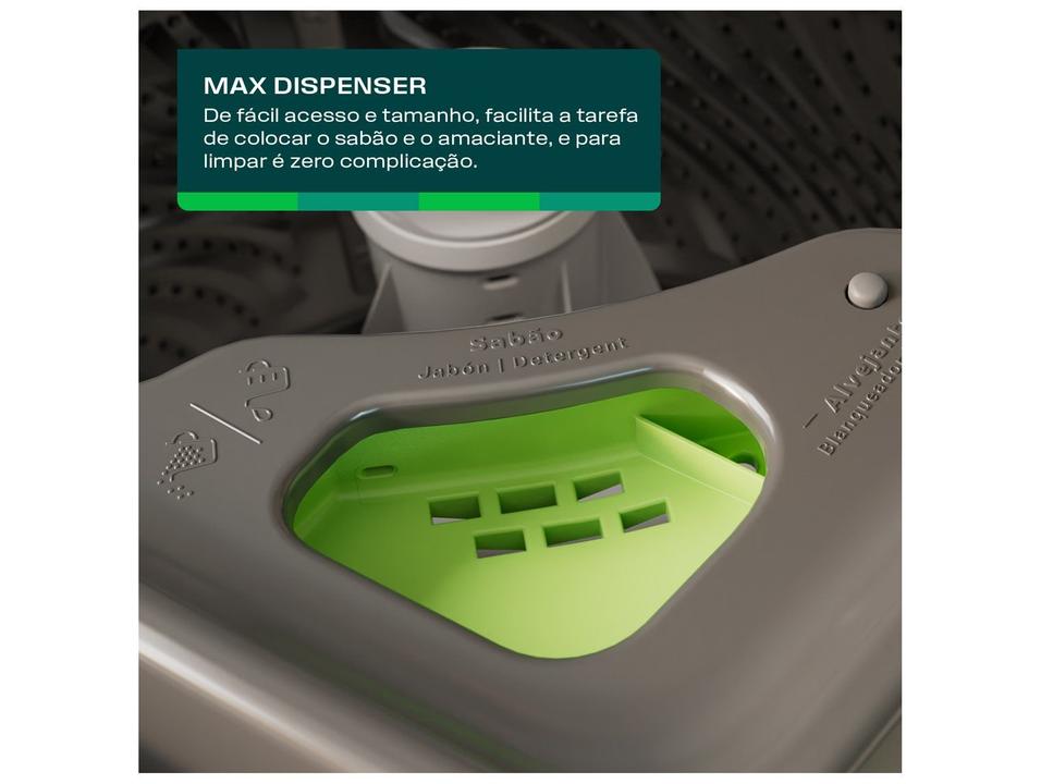 Lavadora de Roupas Consul 16kg Cesto Inox 12 Programas Cinza CWN16A9 - 7