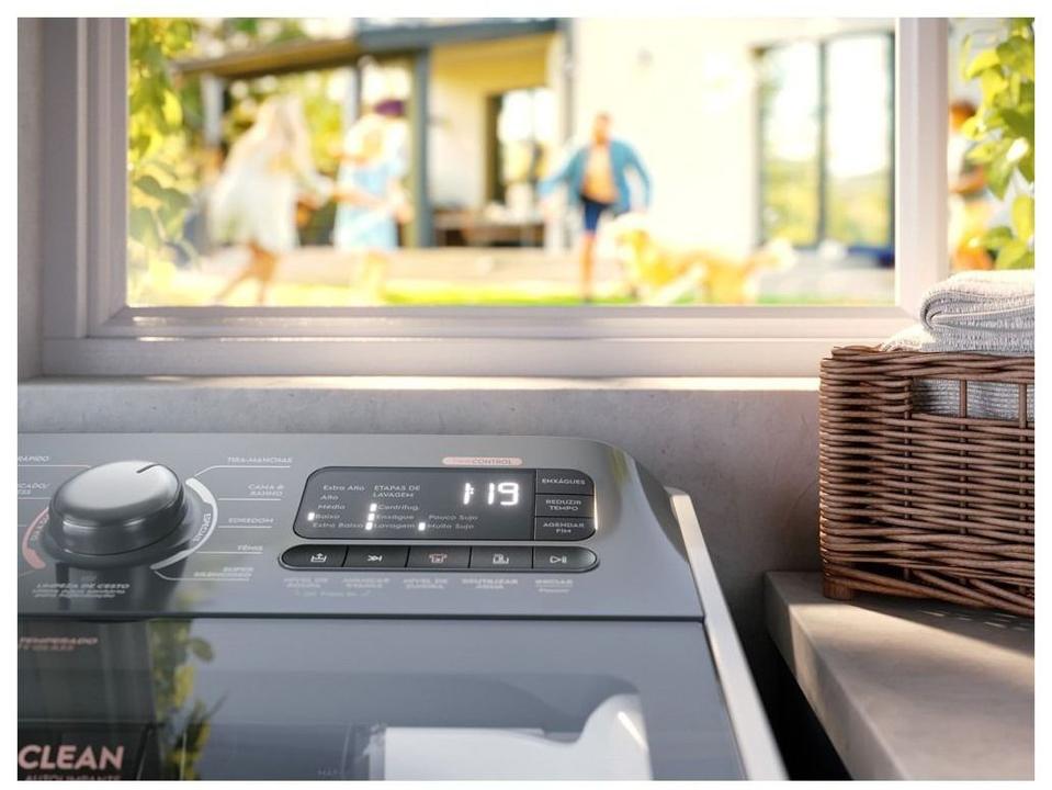 Lavadora de Roupas Electrolux 15kg Cesto Inox 11 Programas de Lavagem Branco Premium Care Jet&Clean e Time Control LEC15 - 12