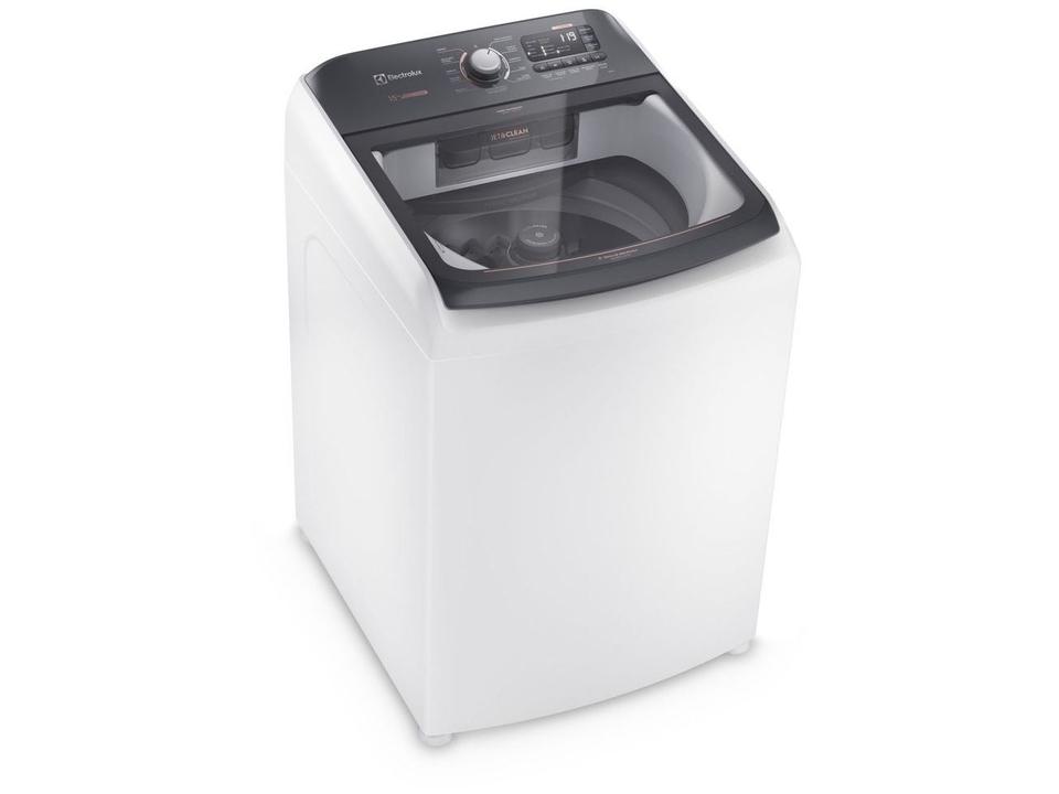 Lavadora de Roupas Electrolux 15kg Cesto Inox 11 Programas de Lavagem Branco Premium Care Jet&Clean e Time Control LEC15 - 3