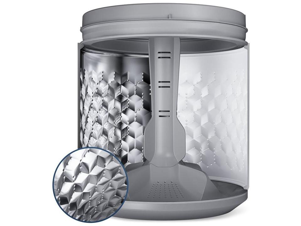 Lavadora de Roupas Electrolux 15kg Cesto Inox 11 Programas de Lavagem Branco Premium Care LEC15 - 10