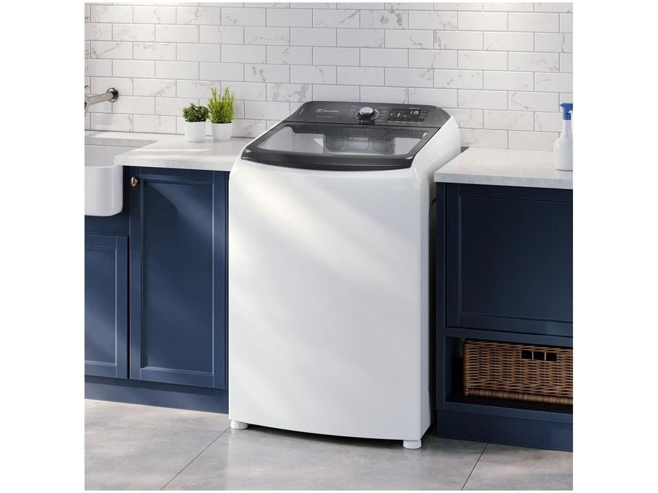 Lavadora de Roupas Electrolux 15kg Cesto Inox 11 Programas de Lavagem Branco Premium Care LEC15 - 13
