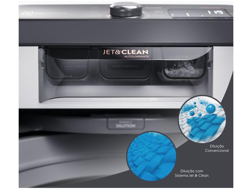Lavadora de Roupas Electrolux 15kg Cesto Inox 11 Programas de Lavagem Branco Premium Care LEC15 - 6