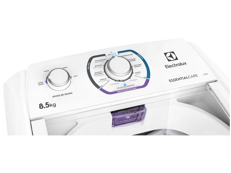 Lavadora de Roupas Electrolux LES09 8,5kg 10 Programas de Lavagem - 3