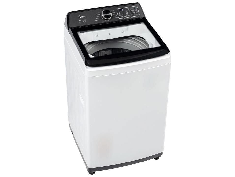 Lavadora de Roupas Midea 12kg 10 Programas de Lavagem Branco Wave Impeller MAV04W120/WKBR04 - 3