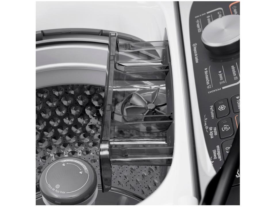Lavadora de Roupas Midea 13kg Cesto Inox 13 Programas de Lavagem Branca Wave Agitator - 7
