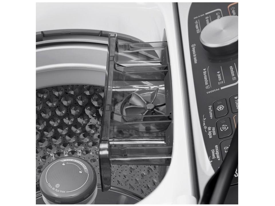 Lavadora de Roupas Midea 13kg Cesto Inox 13 Programas de Lavagem Branca Wave Agitator - 14