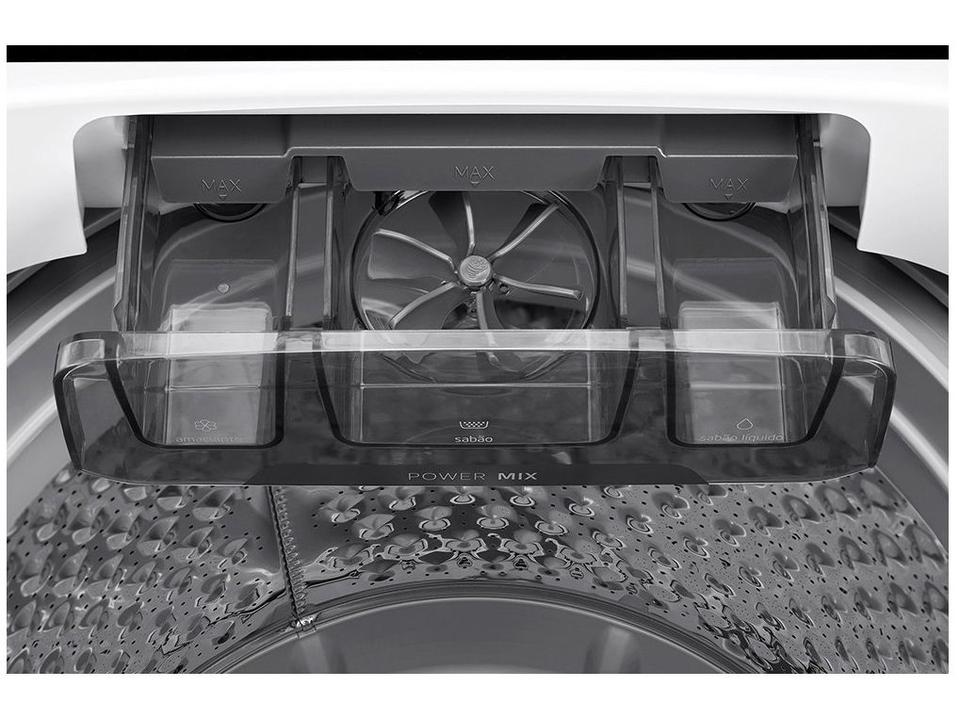 Lavadora de Roupas Midea 13kg Cesto Inox 13 Programas de Lavagem Branca Wave Agitator - 12