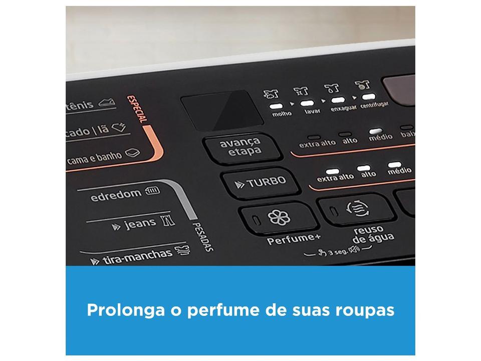 Lavadora de Roupas Midea 13kg Cesto Inox 13 Programas de Lavagem Branca Wave Agitator - 6