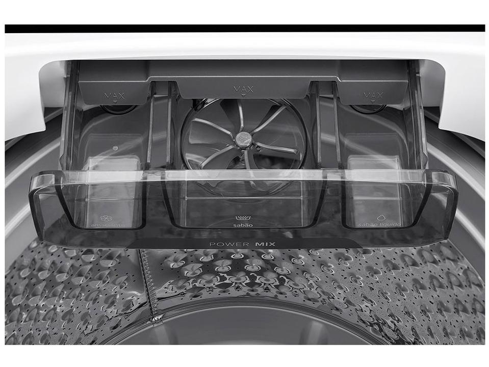 Lavadora de Roupas Midea 13kg Cesto Inox 13 Programas de Lavagem Branca Wave Agitator - 12