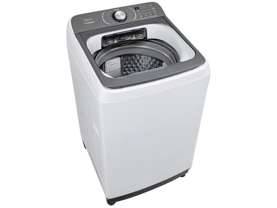 Lavadora de Roupas Midea 14kg Cesto Inox 13 Programas de Lavagem Branca MA512W140/WK-04 - 8