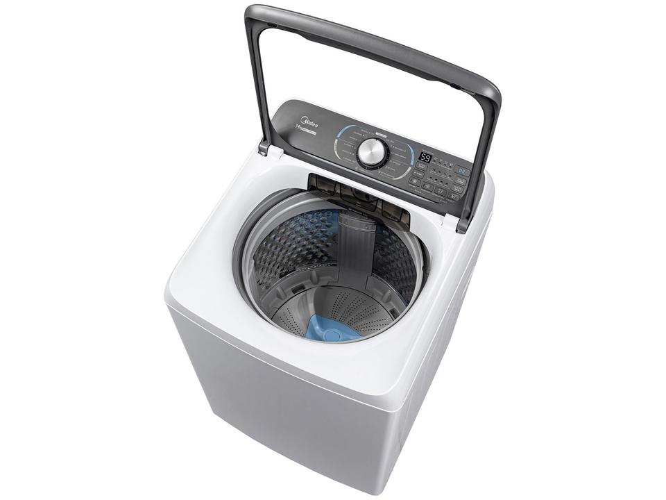 Lavadora de Roupas Midea 14kg Cesto Inox 13 Programas de Lavagem Branca MA512W140/WK-05 - 12