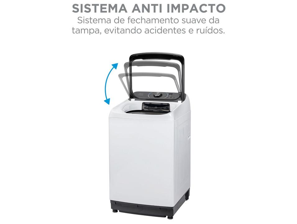 Lavadora de Roupas Midea 14kg Cesto Inox 13 Programas de Lavagem Branca MA512W140/WK-05 - 3