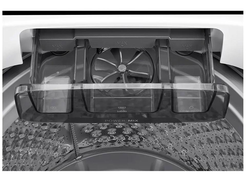 Lavadora de Roupas Midea 15kg Cesto Inox 13 Programas de Lavagem Branca Wave Agitator - 13