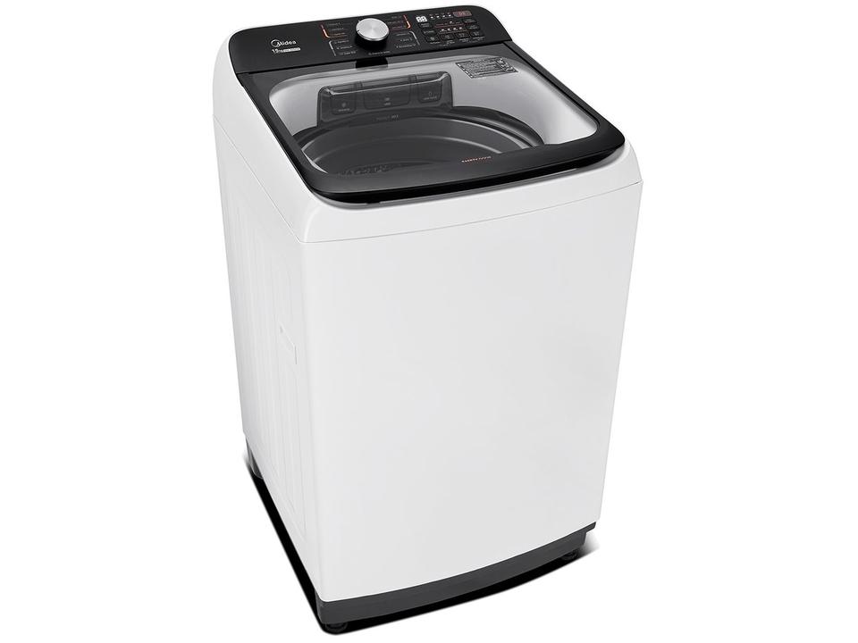 Lavadora de Roupas Midea 15kg Cesto Inox Branca Wave Agitator - 2