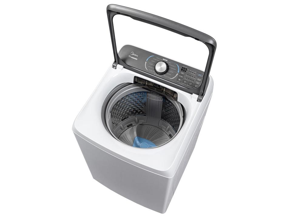 Lavadora de Roupas Midea 16kg Cesto Inox 13 Programas de Lavagem Branca MA512W160/WK-04 - 11