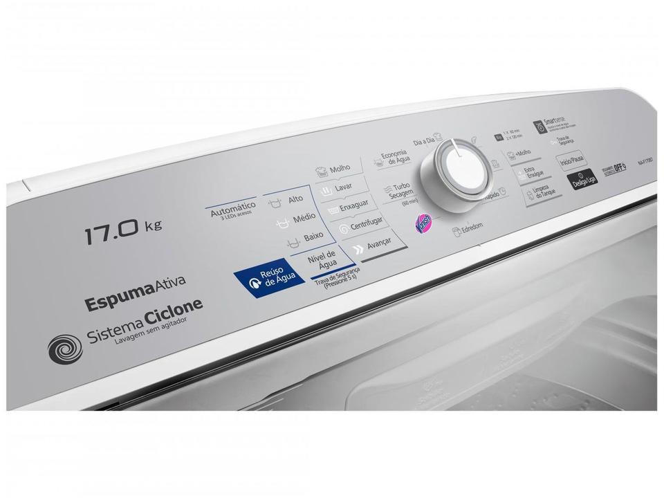 Lavadora de Roupas Panasonic 17kg Cesto Inox - 5