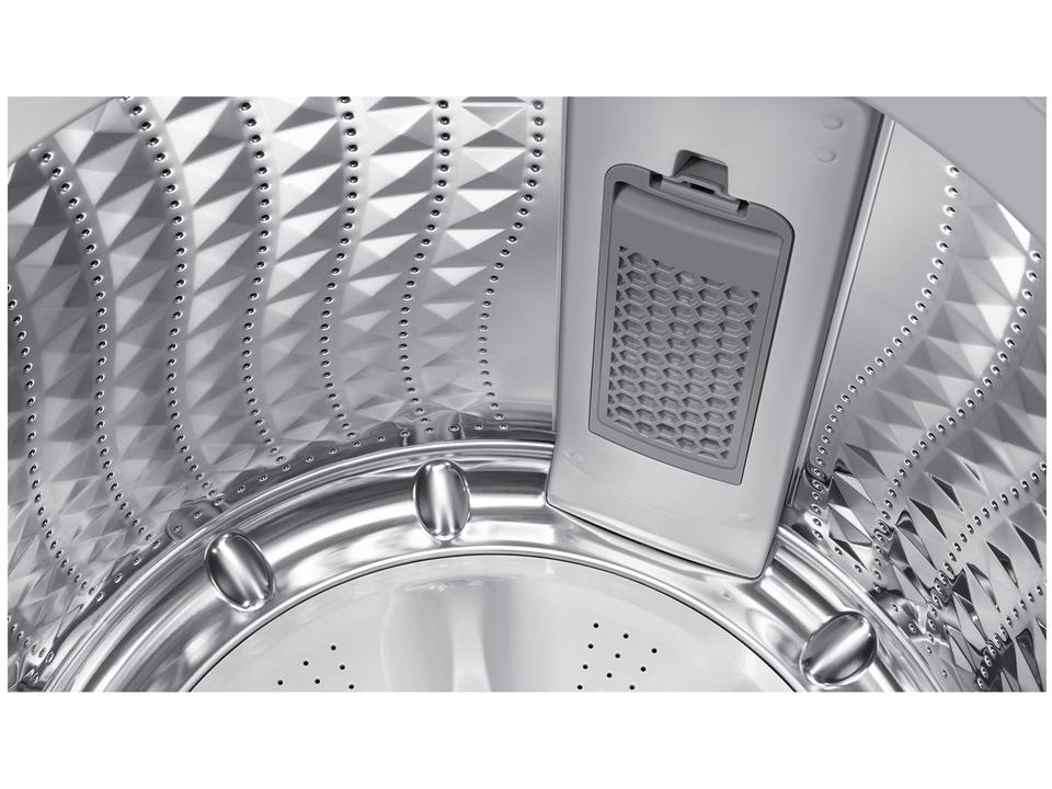 Lavadora de Roupas Samsung 17kg Cesto Inox 10 Programas de Lavagem Black Caviar WA17CG - 8