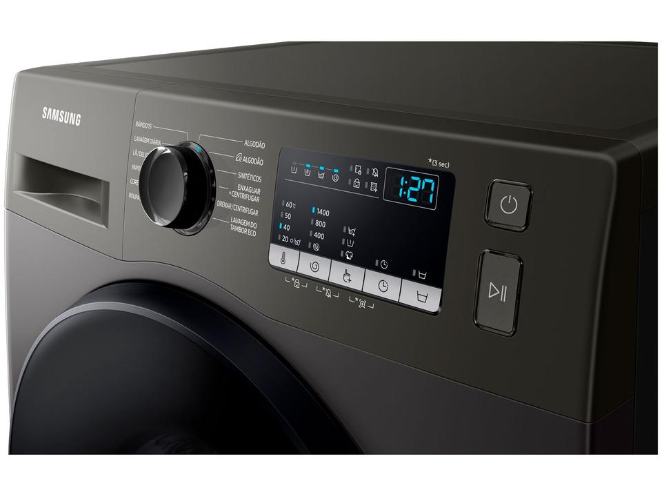 Lavadora de Roupas Samsung Inverter 11kg Cesto Inox 12 Programas de Lavagem Preta WW11T4040BX/AZ - 8