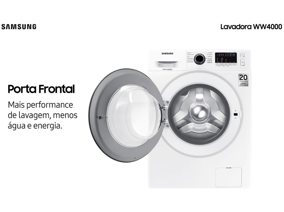 Lavadora de Roupas Samsung WW11J4473PW/AZ - 11Kg 11 Programas de Lavagem Branco - 110 V - 5