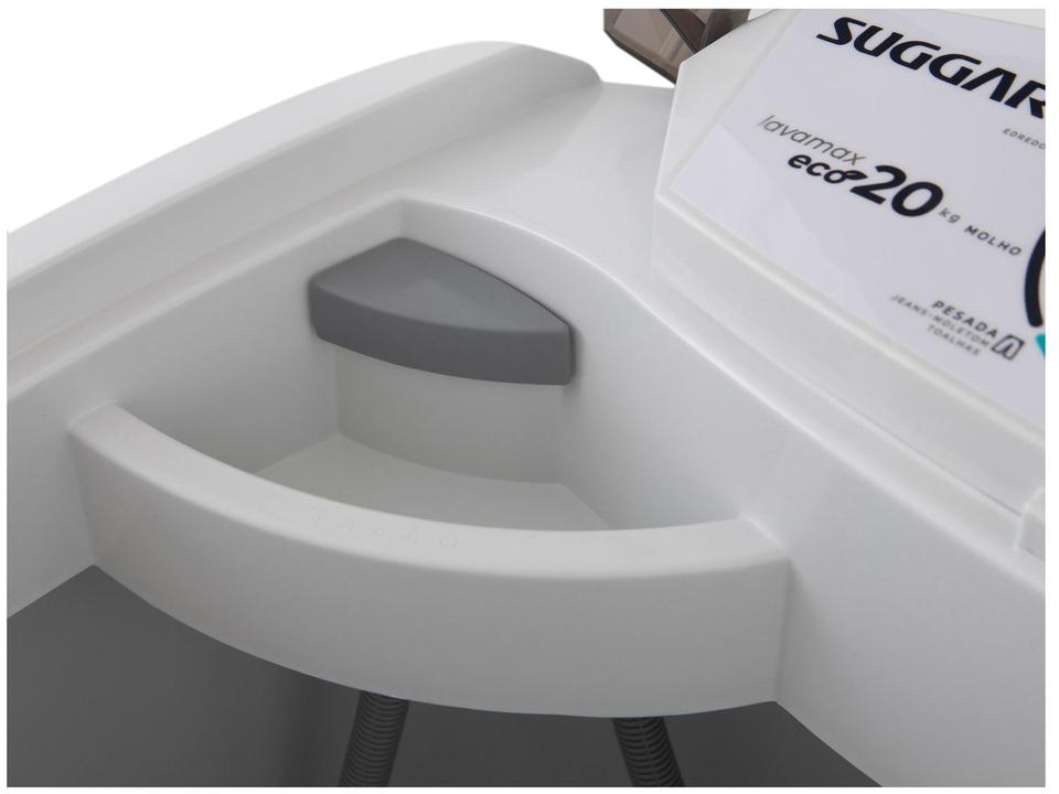 Lavadora de Roupas Suggar 20kg 6 Programas de Lavagem Branca Lavamax Eco LE2002BR - 7