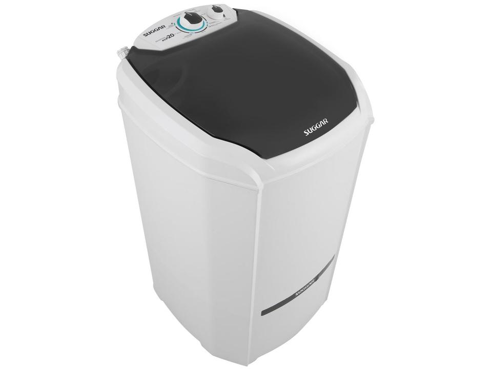 Lavadora de Roupas Suggar 20kg 6 Programas de Lavagem Branca Lavamax Eco LE2002BR - 4