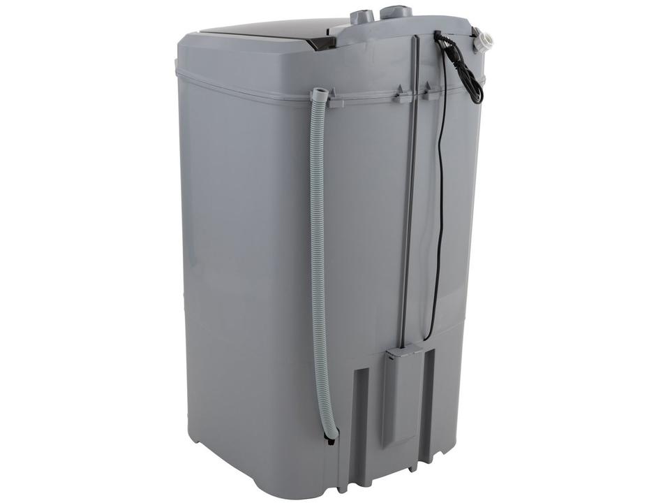 Lavadora de Roupas Suggar 20kg 6 Programas de Lavagem Prata Lavamax Eco LE2001PR - 4