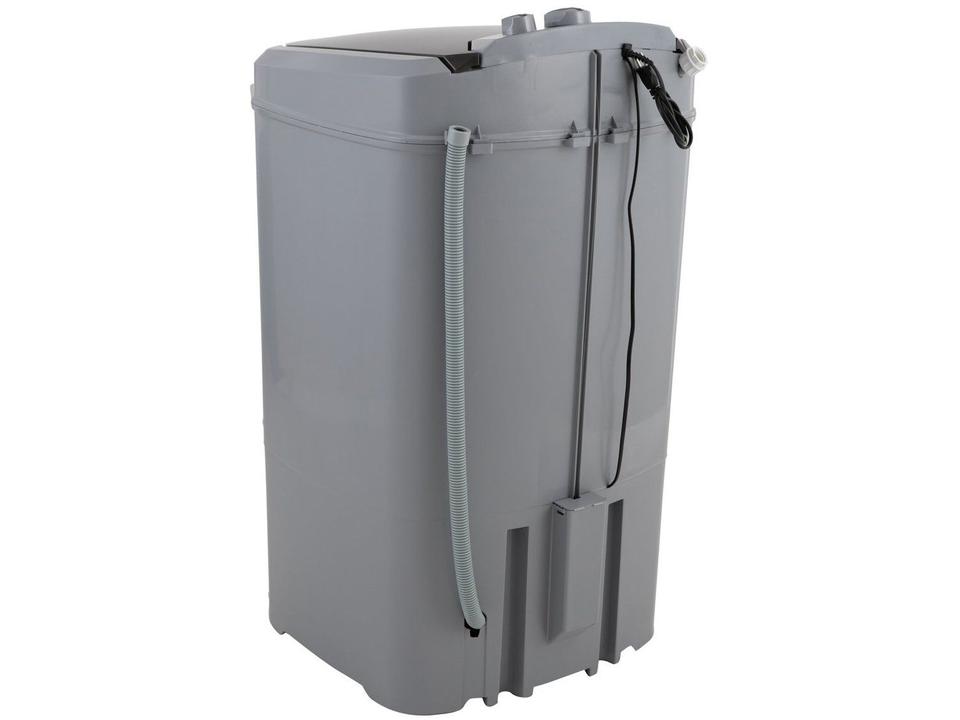 Lavadora de Roupas Suggar 20kg 6 Programas de Lavagem Prata Lavamax Eco LE2001PR - 4
