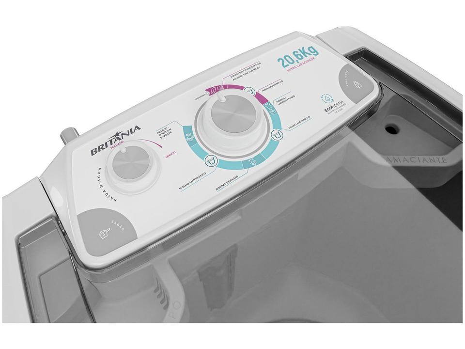 Lavadora Semiautomática Britânia 20,6kg BLR04 - 4