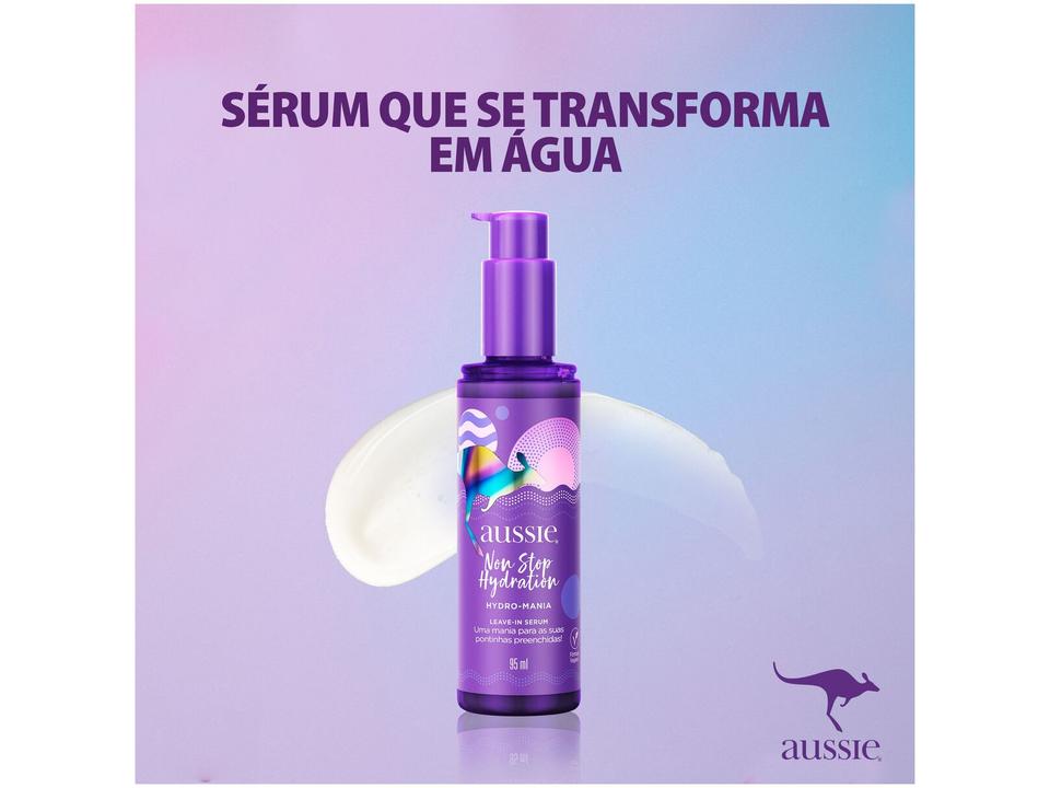 Leave-in Aussie Hydro-Mania Non Stop Hydration 95ml - 3