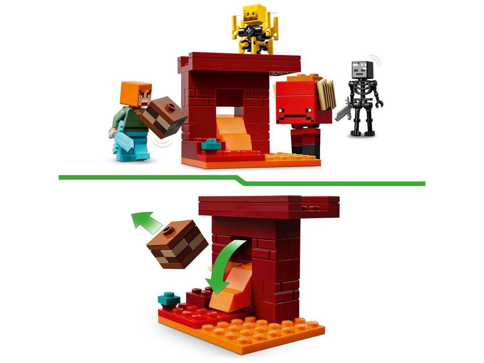LEGO A Batalha de Lava no Nether 21266 - 5
