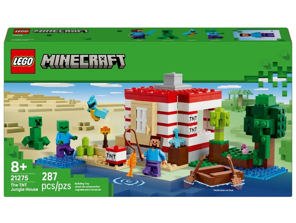 LEGO A Casa de Dinamite na Selva 21275 287 Peças - 8