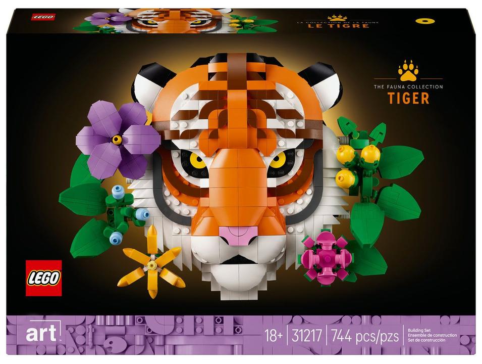 LEGO A Coleção de Fauna Tigre 31217 744 Peças - 8
