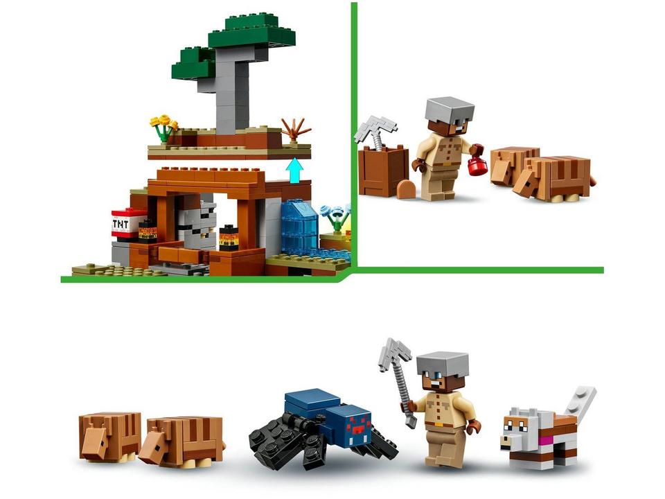 LEGO A Expedição na Mina do Tatu 21269 - 5