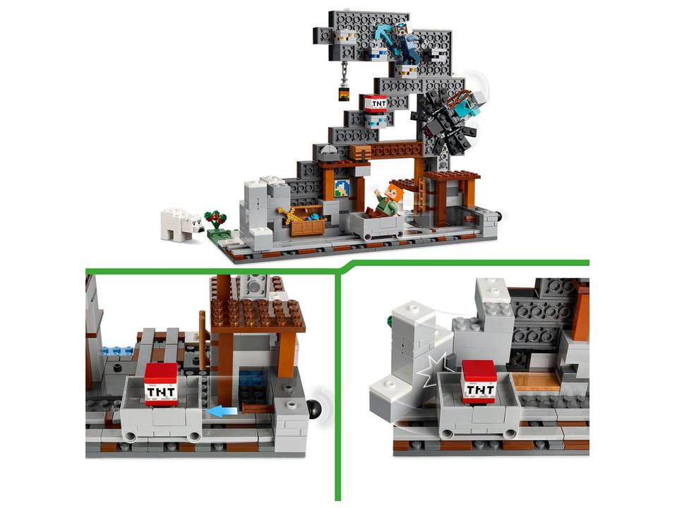 LEGO A Mina da Picareta 21277 530 Peças - 5